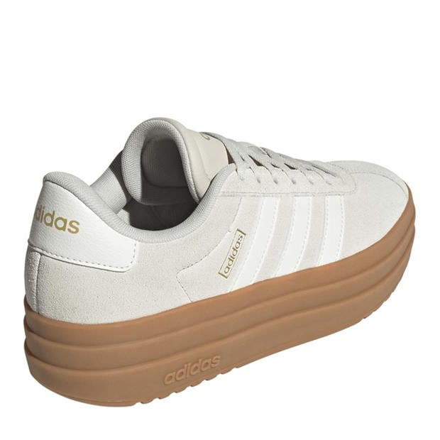 Off Wht/Gum - adidas - VL Court Bold Women's Trainers