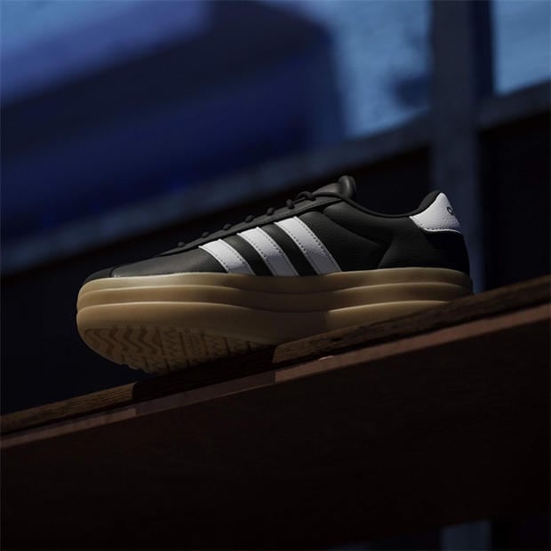 Blk/Wht/Gum - adidas - VL Court Bold Women's Trainers
