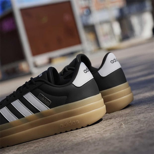 Blk/Wht/Gum - adidas - VL Court Bold Women's Trainers