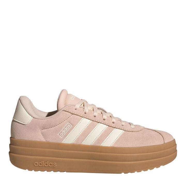 Adidas Women's Pink Vl Court Bold Trainers in Size 4, Sports Direct