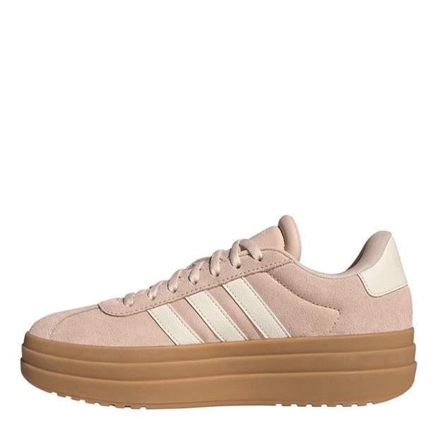 Blush/Wht/Gum - adidas - VL Court Bold Women's Trainers