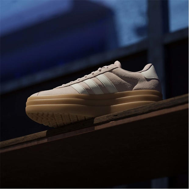 Blush/Wht/Gum - adidas - VL Court Bold Women's Trainers
