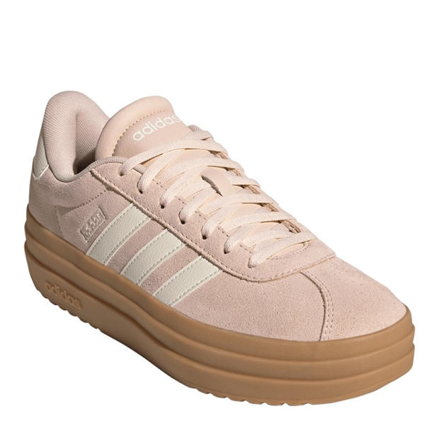 Blush/Wht/Gum - adidas - VL Court Bold Women's Trainers