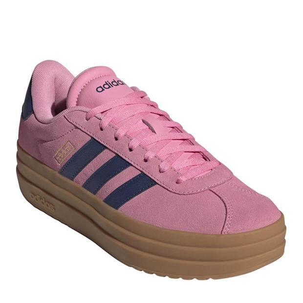 Pink/Navy - adidas - VL Court Bold Women's Trainers