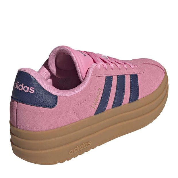 Pink/Navy - adidas - VL Court Bold Women's Trainers