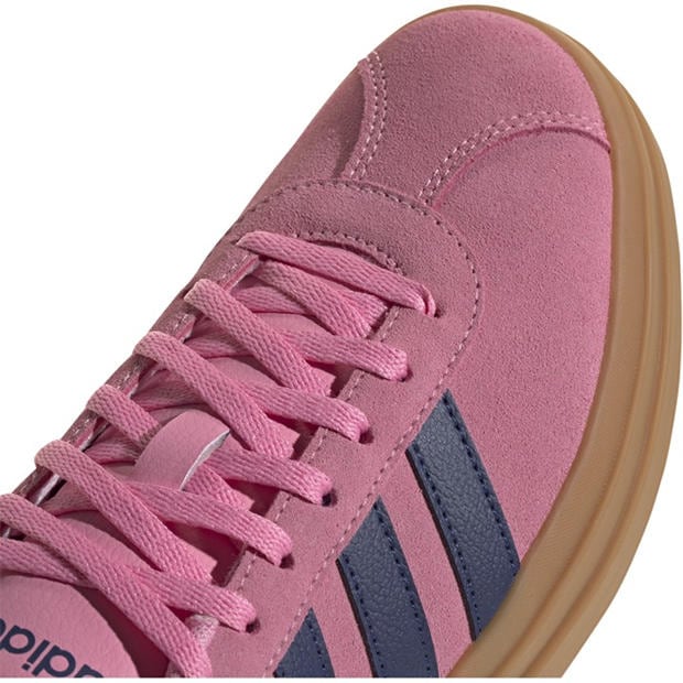 Pink/Navy - adidas - VL Court Bold Women's Trainers