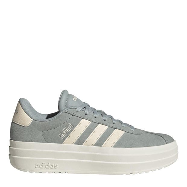 Wonder Sage/Wht - adidas - VL Court Bold Women's Trainers