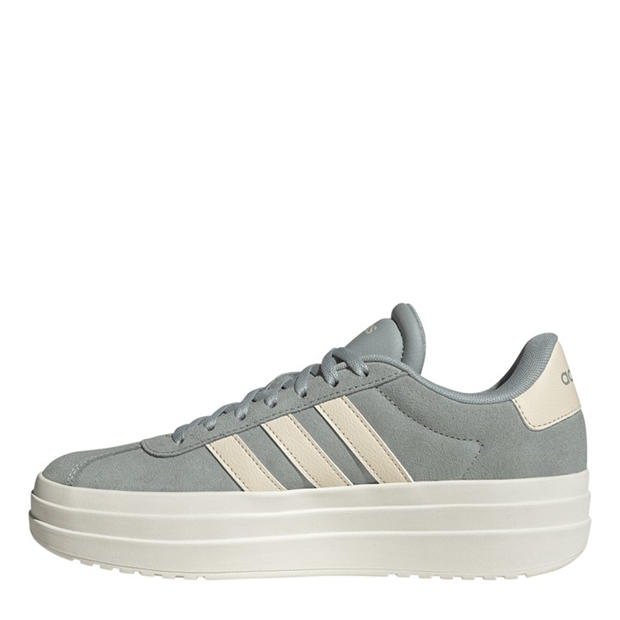 Wonder Sage/Wht - adidas - VL Court Bold Women's Trainers