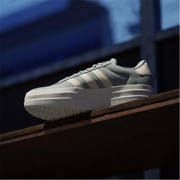 Wonder Sage/Wht - adidas - VL Court Bold Women's Trainers