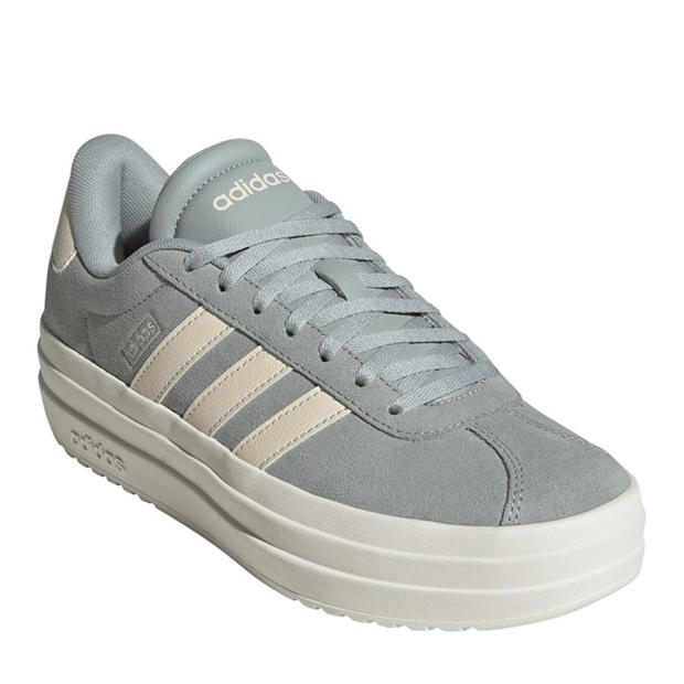 Wonder Sage/Wht - adidas - VL Court Bold Women's Trainers