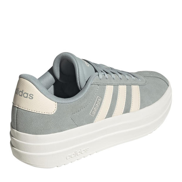 Wonder Sage/Wht - adidas - VL Court Bold Women's Trainers