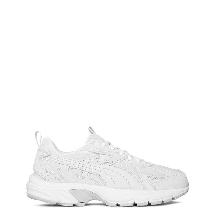 Puma Women's Grey Milenio Tech Low-Top Trainers in Size 8, Sports Direct
