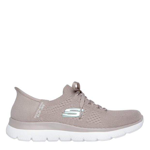 Taupe - Skechers - Slip-Ins: Summits - Diamond Dream