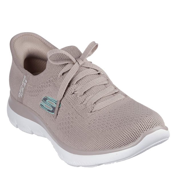 Taupe - Skechers - Slip-Ins: Summits - Diamond Dream
