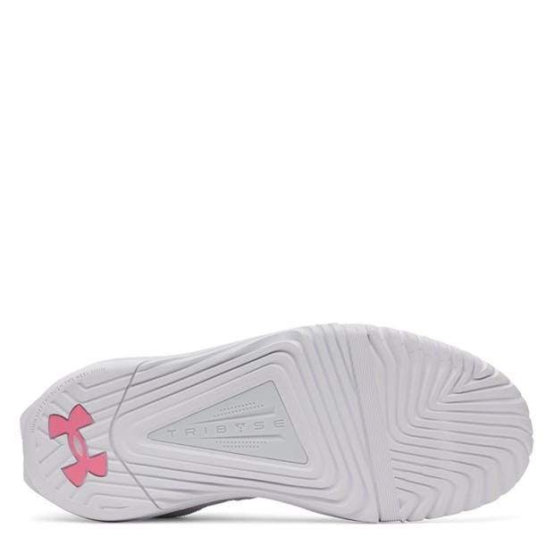 Gray/White/Pink - Under Armour - Women's TriBase Reign Training Shoes