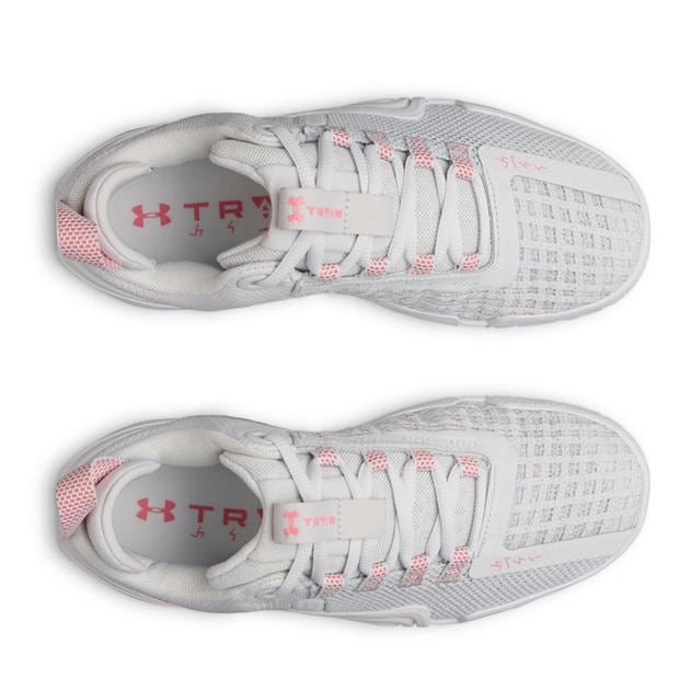 Gray/White/Pink - Under Armour - Women's TriBase Reign Training Shoes