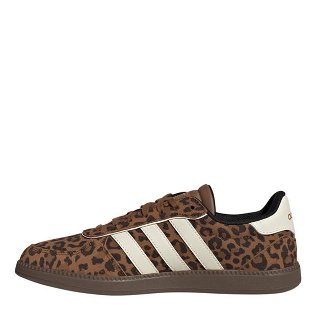 Leopard - adidas - Breaknet Sleek Suede Womens Shoes