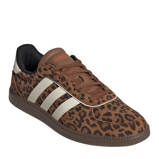 Leopard - adidas - Breaknet Sleek Suede Womens Shoes