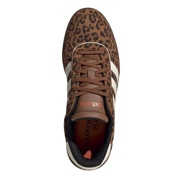 Leopard - adidas - Breaknet Sleek Suede Womens Shoes