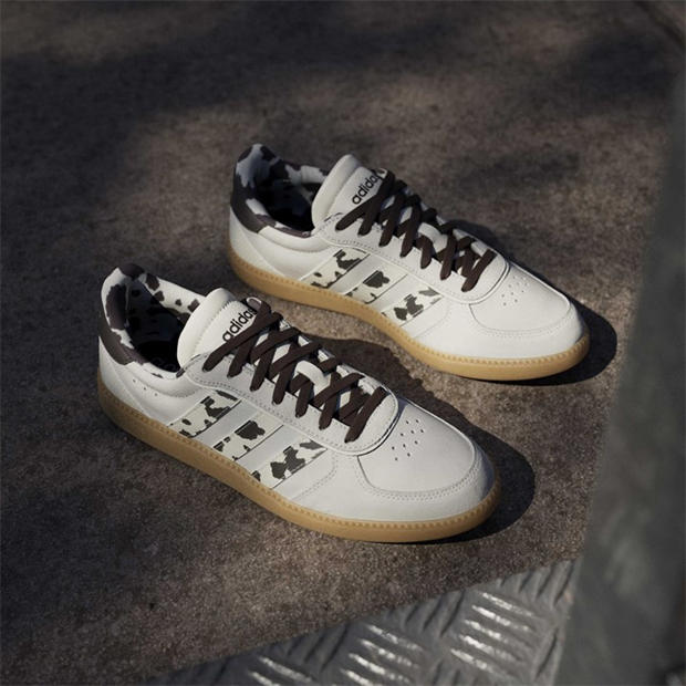 Off Wht/Cow - adidas - Breaknet Sleek Suede Womens Shoes