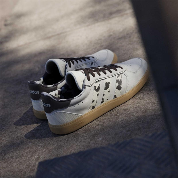 Off Wht/Cow - adidas - Breaknet Sleek Suede Womens Shoes