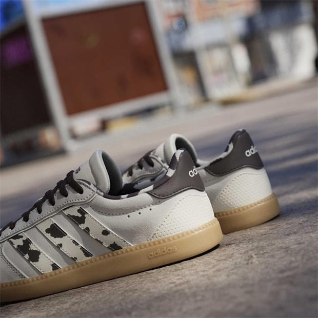 Off Wht/Cow - adidas - Breaknet Sleek Suede Womens Shoes