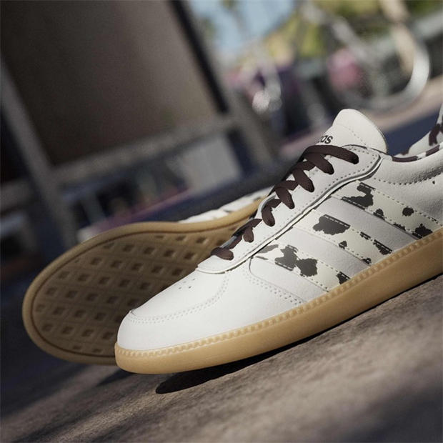 Off Wht/Cow - adidas - Breaknet Sleek Suede Womens Shoes