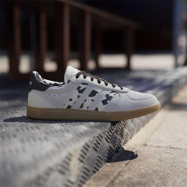 Off Wht/Cow - adidas - Breaknet Sleek Suede Womens Shoes