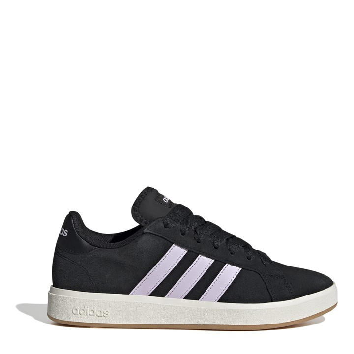 Adidas Women's Black Grand Court Base 00S Trainers in Size 5, Sports Direct