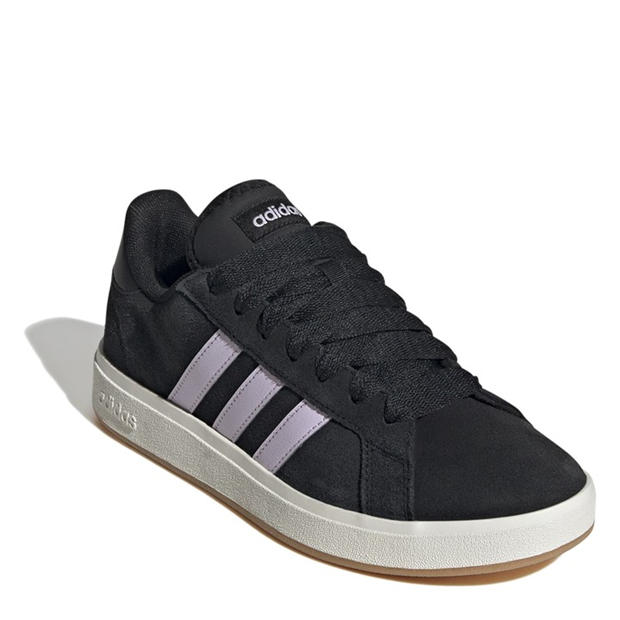 Black/Lvndr/Wht - adidas - Grand Court Base 00s Womens Trainers