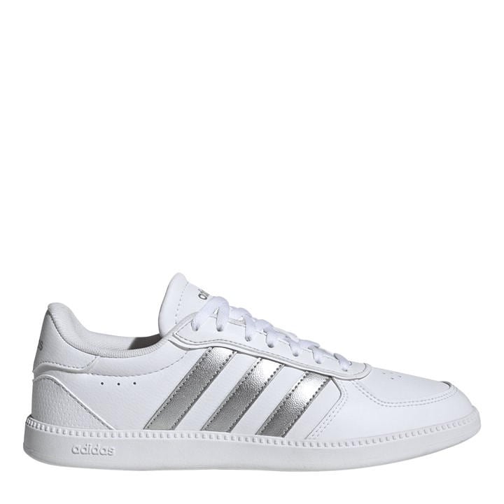 Adidas Women's White Breaknet Sleek Trainers in Size 5.5, Sports Direct