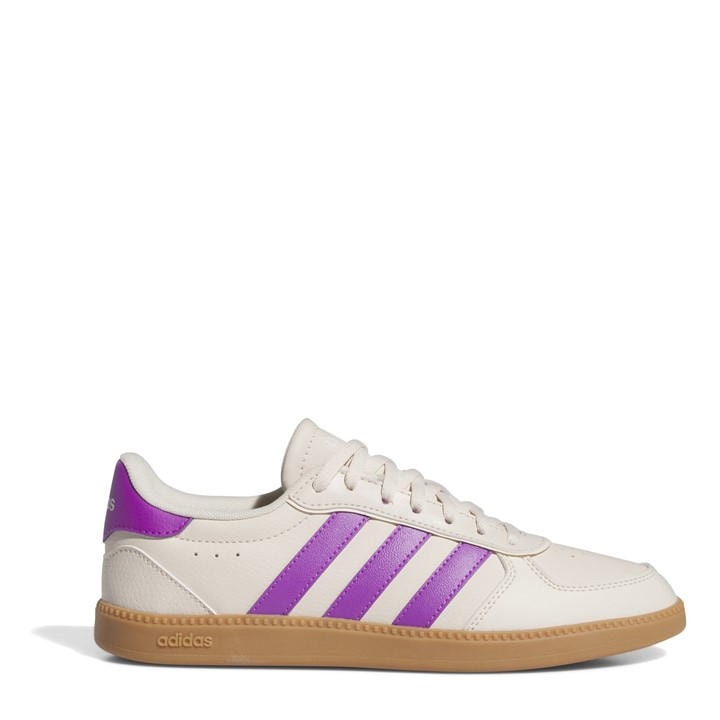 Adidas Women's White Breaknet Sleek Trainers Size 8