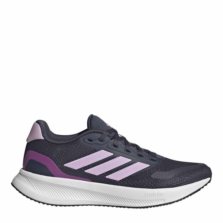 Adidas Women's Blue Runfalcon 5 Running Shoes in Size 6.5, Sports Direct