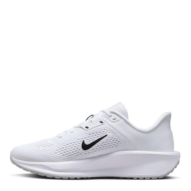White/Black - Nike - Quest 6 Womens Road Running Shoes