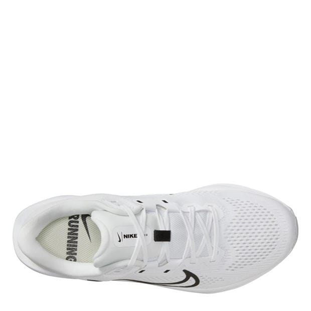 White/Black - Nike - Quest 6 Womens Road Running Shoes