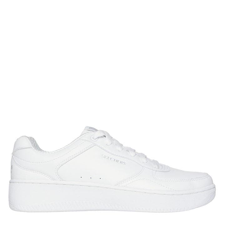Skechers Women's White Court Low-Top Trainers in Size 6.5, Sports Direct
