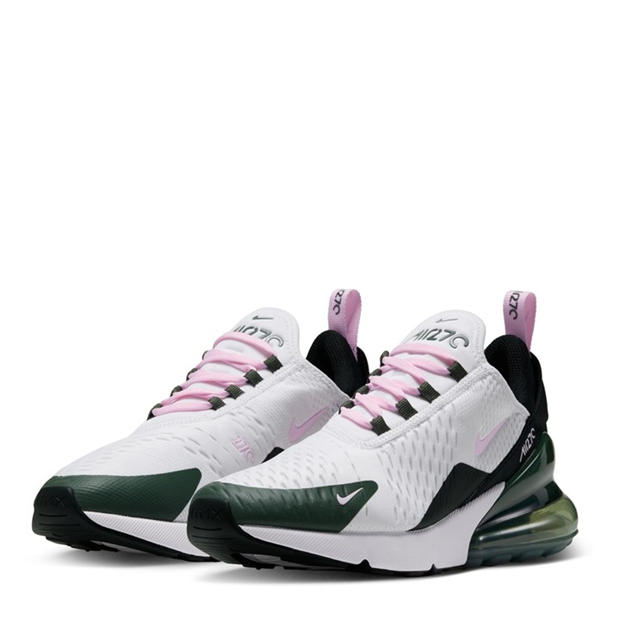 White/Grey/Pink - Nike - Air Max 270 Ladies Trainers