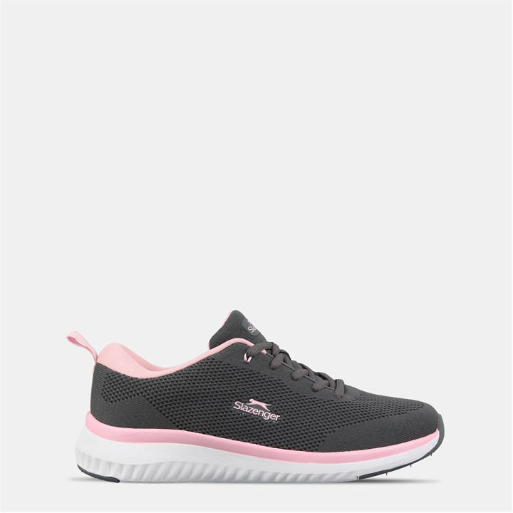 Slazenger Women's Grey Jenson Trainer in Size 5, Sports Direct