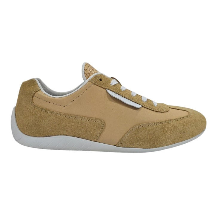 Jack Wills Women's Jw Yosemite Suede Lace Up Low-Top Trainers - Sand/White - 6 (39) - Image 2