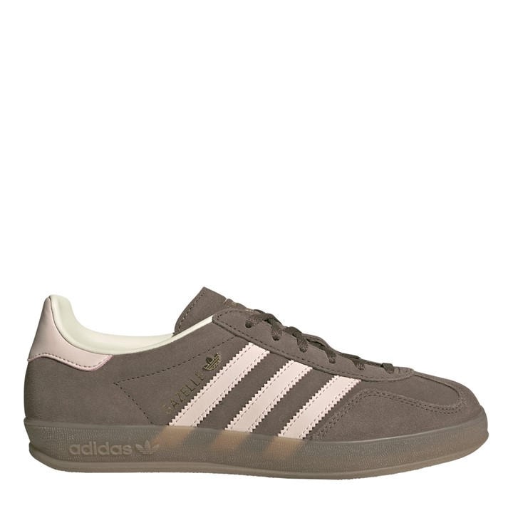 Adidas Originals Women's Beige Gazelle Indoor Shoes in Size 5, Sports Direct