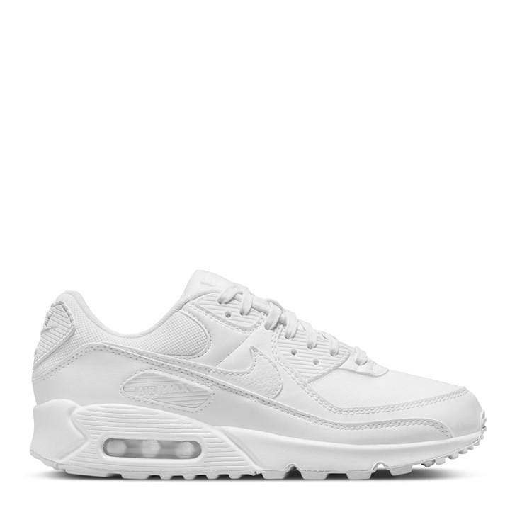 Nike Women's White Air Max 90 Trainers in Size 7, Sports Direct