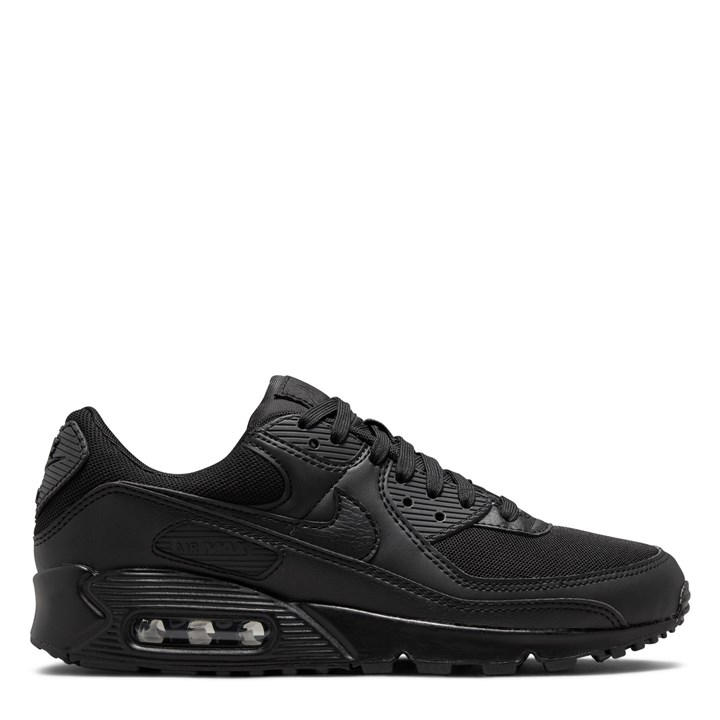 Nike Women's Black Air Max 90 Trainers in Size 7, Sports Direct