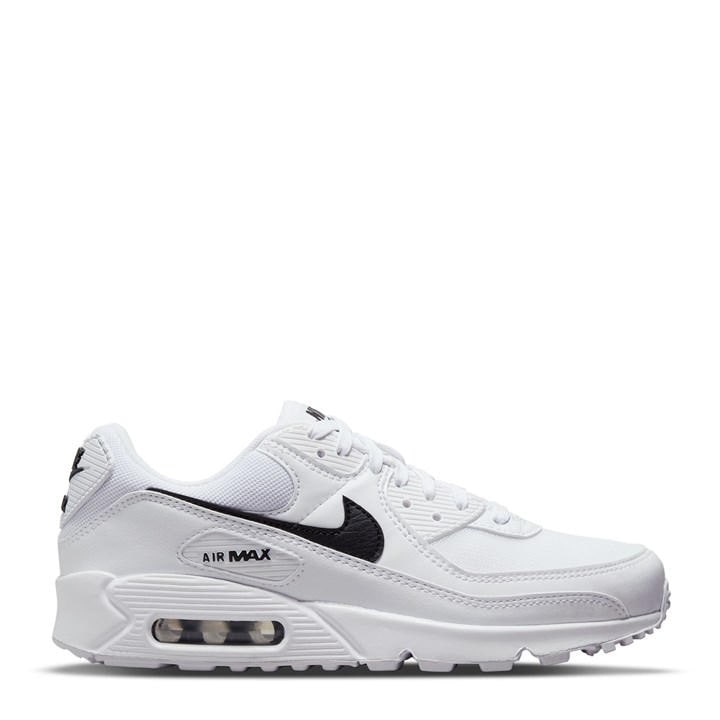 Nike Women's White Air Max 90 Trainers