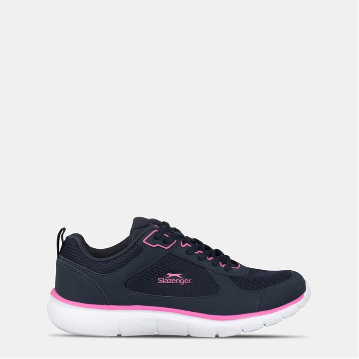 Slazenger Women's Blue Force Mesh Trainers in Size 5, Sports Direct