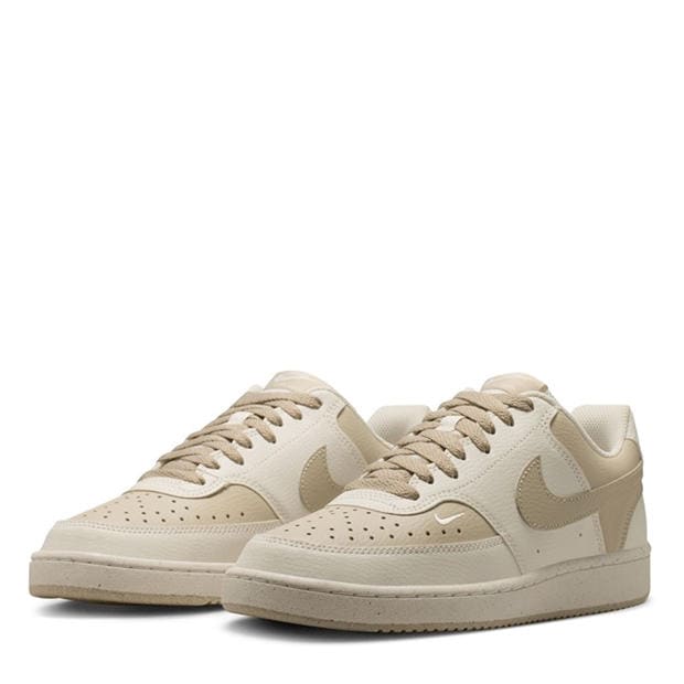 Cream/Phantom - Nike - Womens Nike Court Vision Low Next Nature Trainers