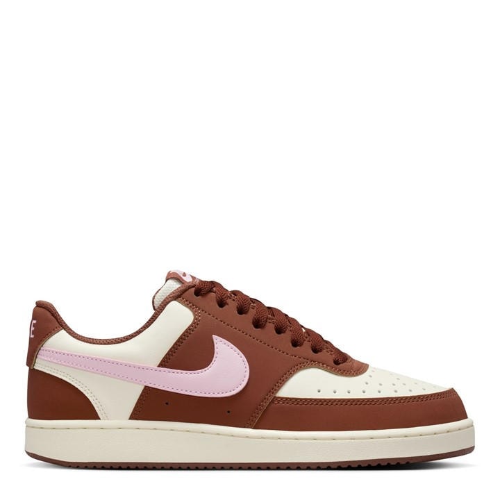 Nike Women's Brown Court Vision Low Next Nature Trainers in Size 5, Sports Direct