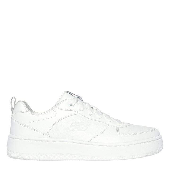 Skechers Women's White Sport Court 92 Illustrious Trainers in Size 6.5, Sports Direct