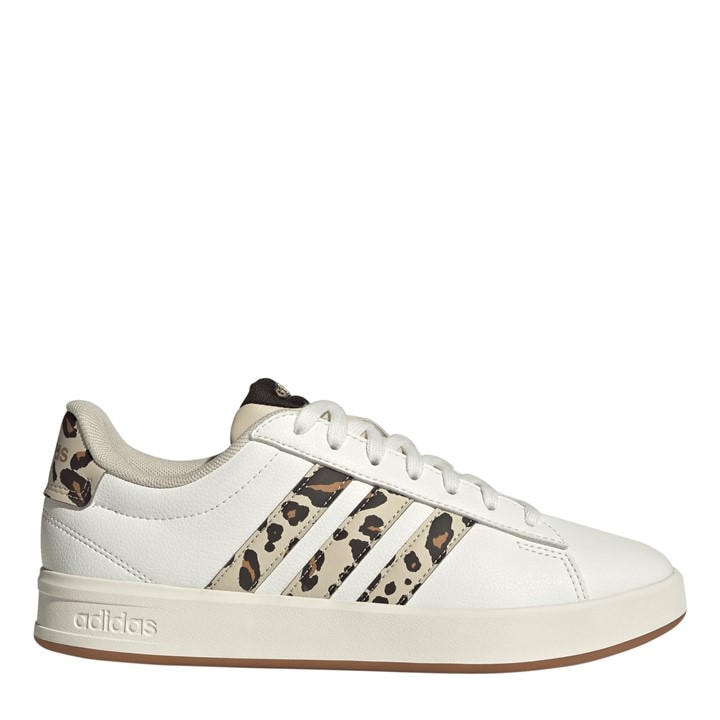 Adidas Women's White Grand Court Sneakers in Size 8, Sports Direct
