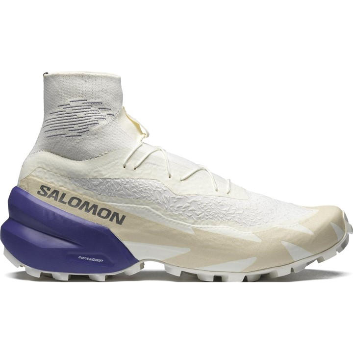 Salomon Women's White Speedcross Low-Top Trainers in Size 7, Sports Direct