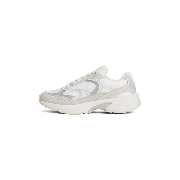 Tommy Jeans Women's White Low-Top Trainers in Size 7, Sports Direct